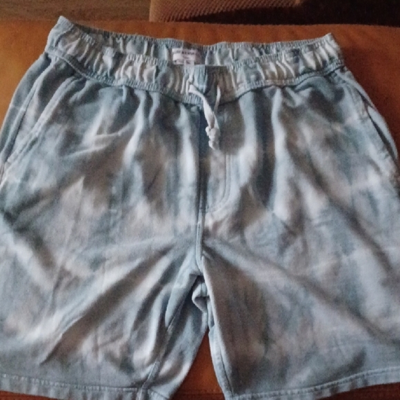 💙🌺Men's Light Blue Tie-Dye Shorts - Picture 4 of 8